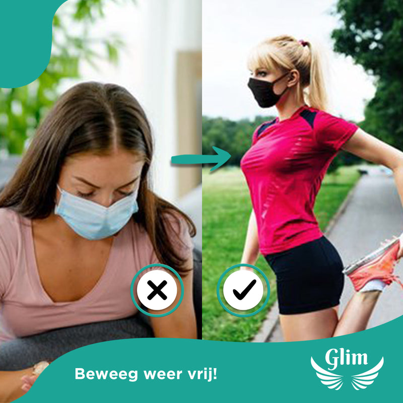 Luchtig Mondkapje 1st